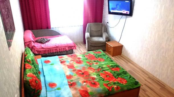 1 комнатная квартира на сутки в Бресте Набережная Скорины, Wi-fi, Б/Нал